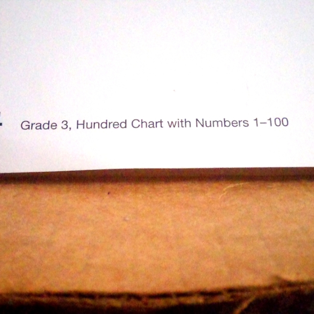 Basic counting 1-100 chart + 0-12 division learning chart + Division flash cards - Picture 5 of 7